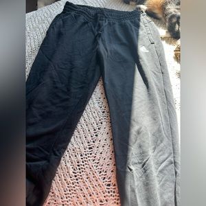 Adidas sweat pants. size large.